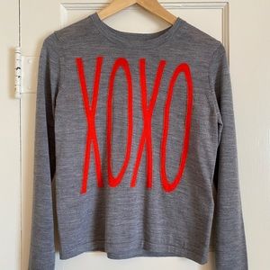 NWT Banana Republic XOXO Sweater- size XS